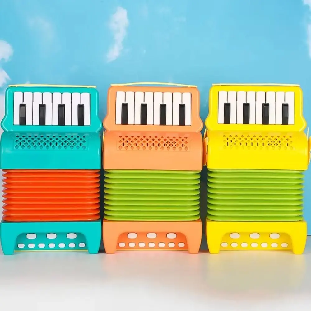 10 Key Kids Accordion Instrument Education Toy ABS Children's Music Interest Development Toy Beginner Children Gifts