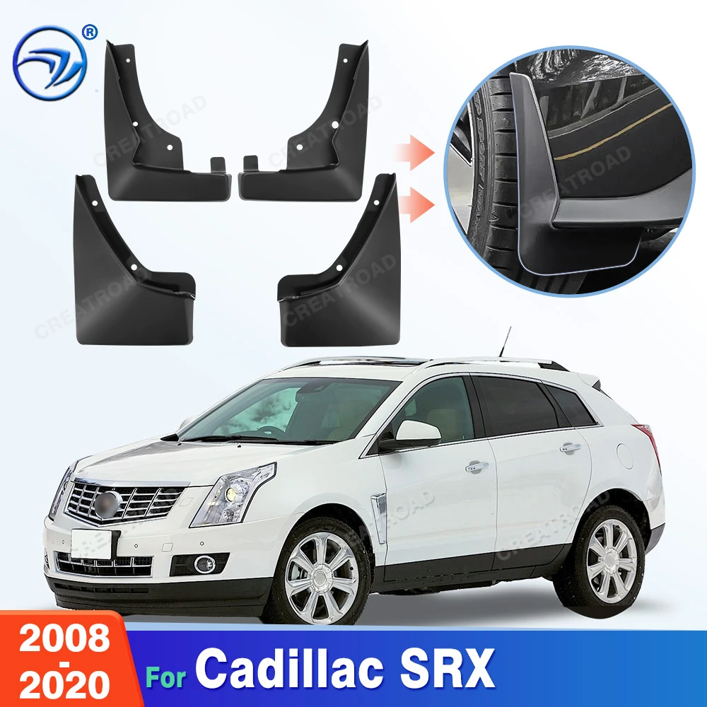 For Cadillac SRX  2008-2020 2014 2015 2016 2017 2018 2019 Fender Mudflaps Splash Guards Mudguards Mud Flaps Car Accessories
