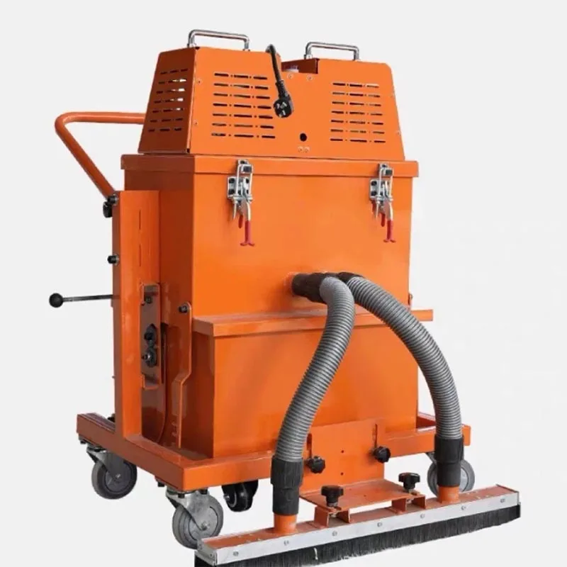 Picture 4: Dual Hose Floor Vacuum Cleaner Hand Push Wheeled Dry Dust Debris Collecting for Property Construction Site Sanitation Customized