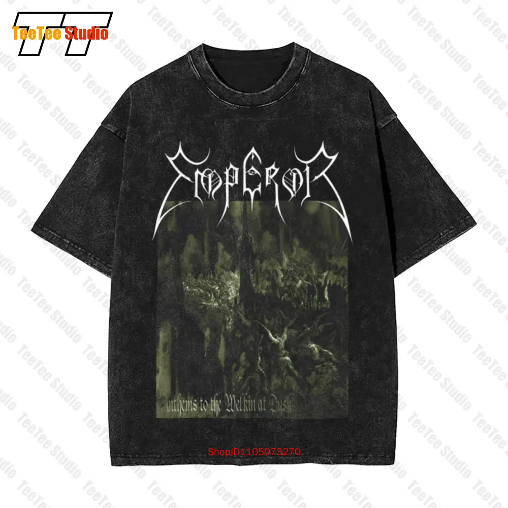

Emperor Band Anthems To The Welkin Cover Vintage Oversized T-Shirt C4MK