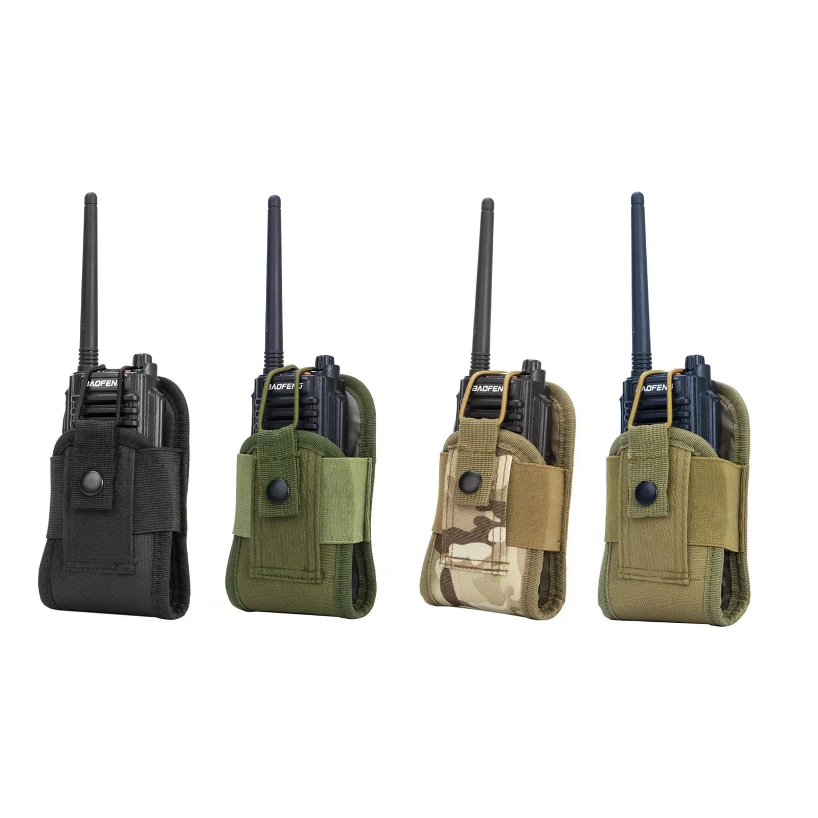 Mobile Radio Walkie Talkie Tasche Taille Tasche Halter Tasche Tragbare Interphone Holster Tragetasche für Jagd Klettern Camping