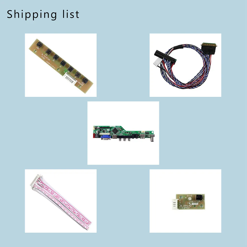 

HD-MI VGA AV USB LCD Controller Board For 12.1inch HT121X02-001 1024x768 LCD