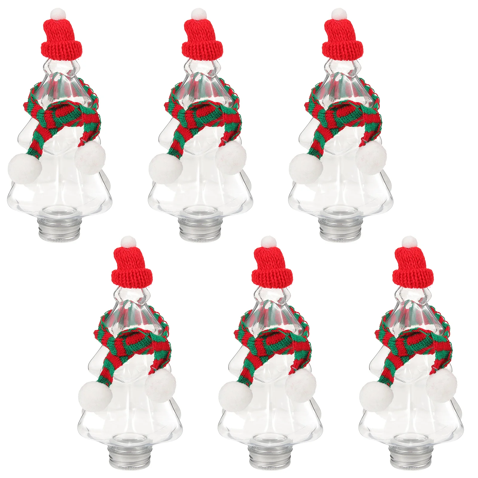 6 Set Sealing Bottles Juice Milk P[arty The Pet Container Yogurt Containers