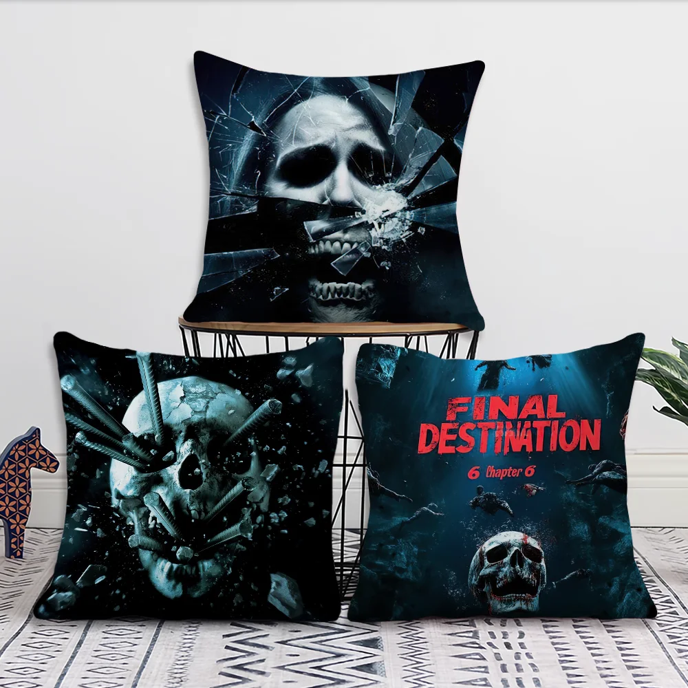 Horror film F-Final D-Destination B-Bloodline Decoration Room Home Sofa living Office Car Nordic Simplicity Pillow Cover