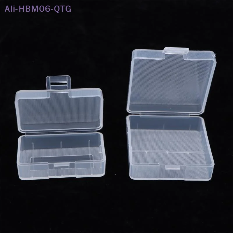 

[New] 5Pcs 9V Battery Transparent Plastic Storage Box Case Holder Cell Container Multimeter Microphone Toy
