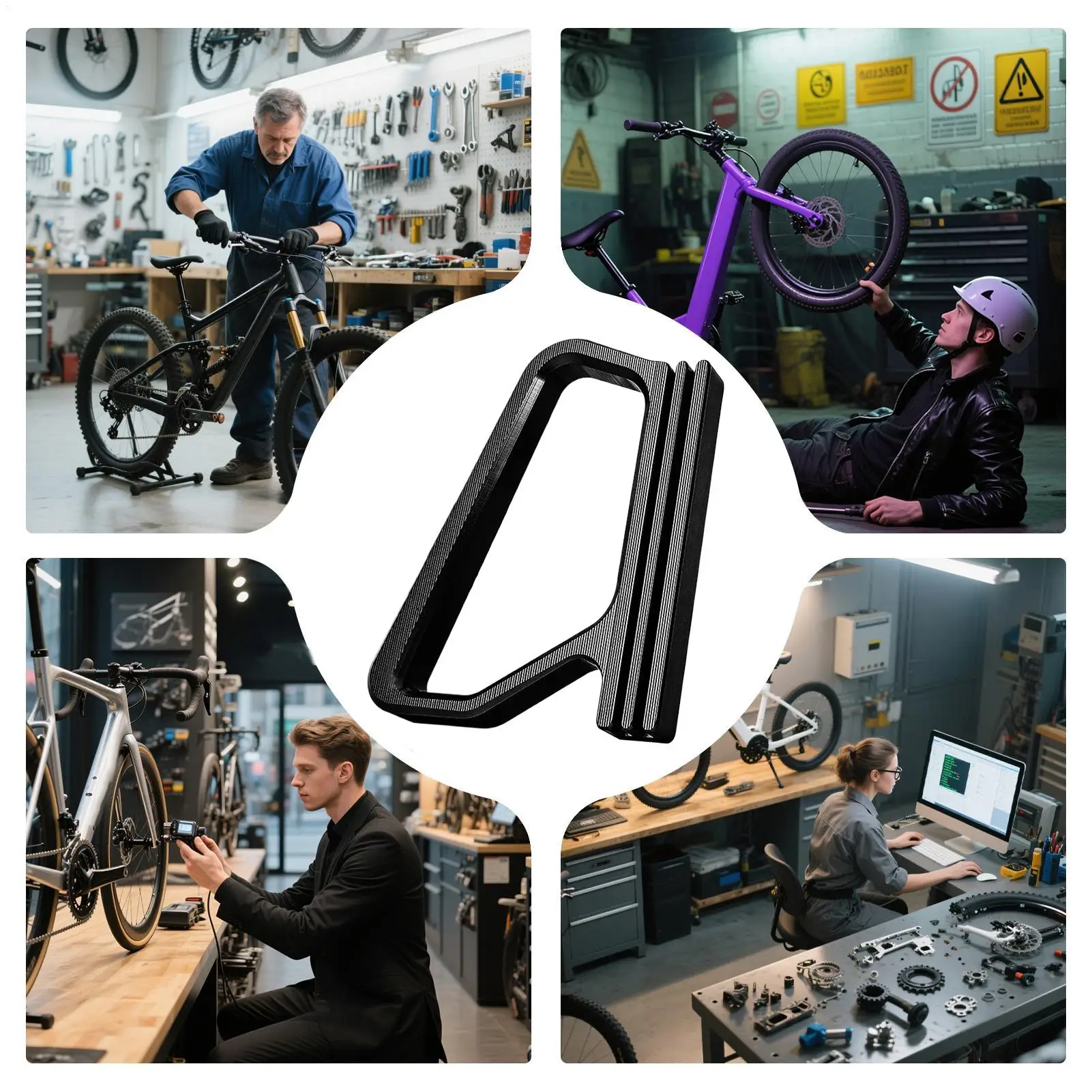 أداة شد عجلة الدراجة أداة شد عجلة الدراجة المحمولة لتعديل الصيانة اليومية وركوب الخيل في الجبال الحضرية