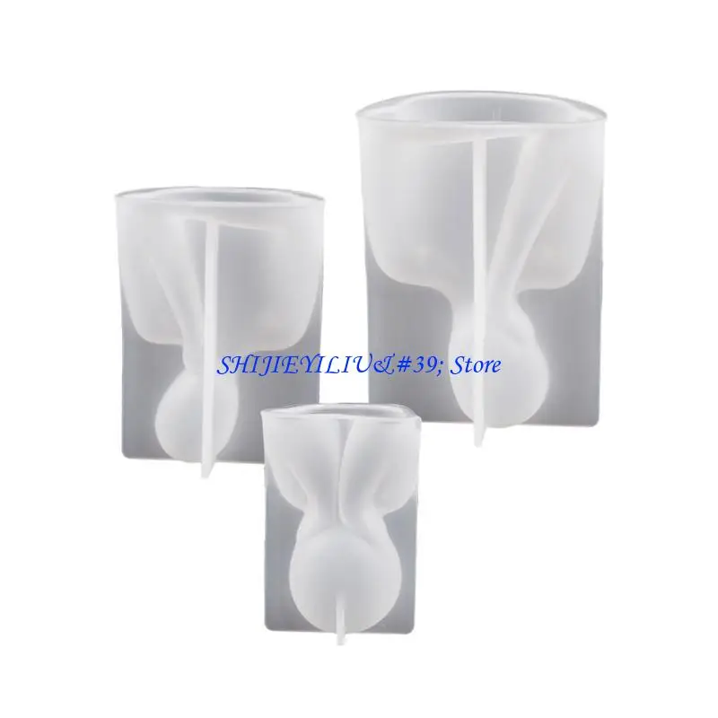 

E21F Figurine Molds Support Cheek Human Mould Hand-Making Tools for DIY