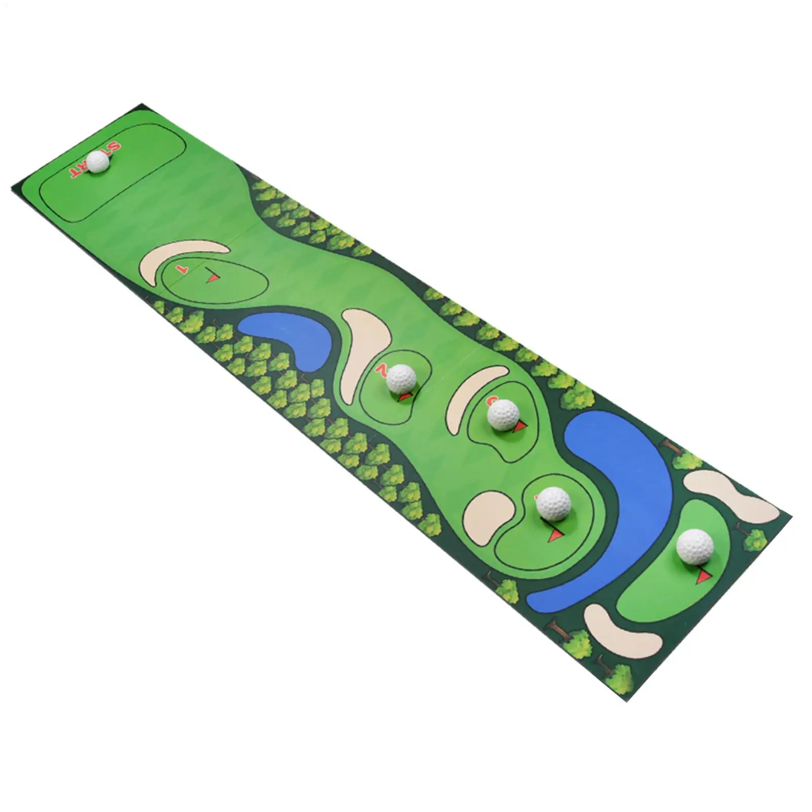 Gra w golf na biurko, kompaktowa gra halowa, gra planszowa dla wielu graczy, zestaw do bowlingu na stół dla kolegów, dzieci, nastolatków, przyjaciół, do salonu.