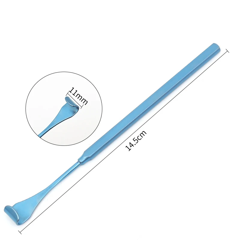 Hak do podnoszenia powiek z tytanu, narzędzie kosmetyczne, retraktory powiekowe DESMARRES, instrumenty okulistyczne