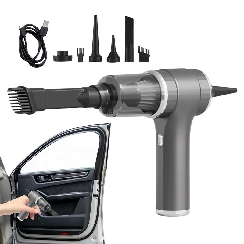 

Car Vacuum Cleaner High Power Hand Held Vacuum Portable Lightweight Powerful Wireless 9000Pa Duster For Furniture Workshops Home