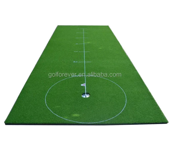 3D Octagon golf practice mat with slope outdoor driving mat indoor swing training mat