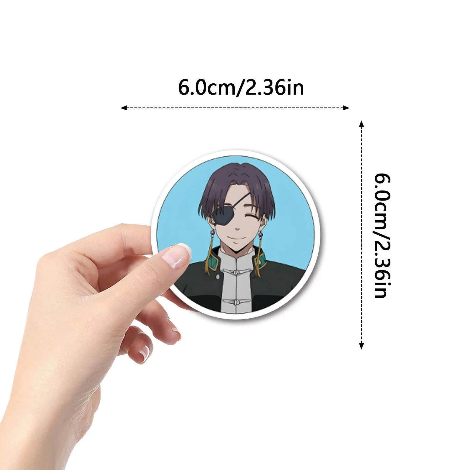 55Pcs Cartoon Wind Breaker Stickers DIY Stickers Scrapbooking Phone Luggage Skateboard Waterproof Decals