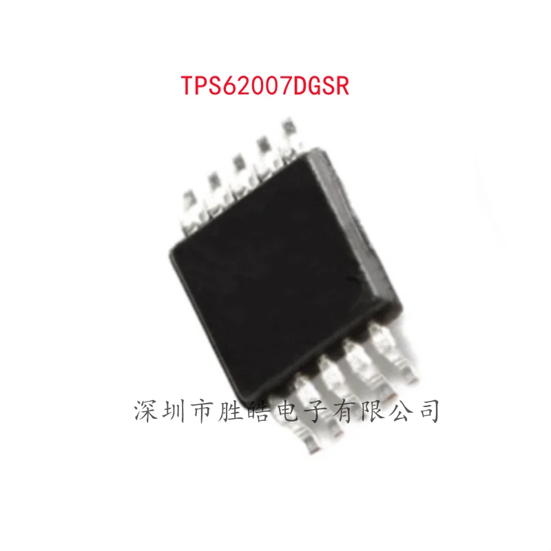 

(5PCS) NEW TPS62007DGSR TPS62007DGSR 62007DGSR Silk Screen AIO AI0 MSOP-10 Integrated Circuit