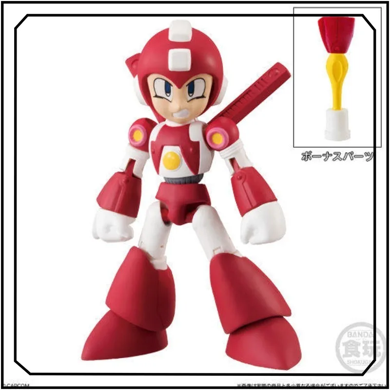 

Bandai Rockman EX CASHAPON Cute Creativity Active Joint Action Figure Collection Gifts