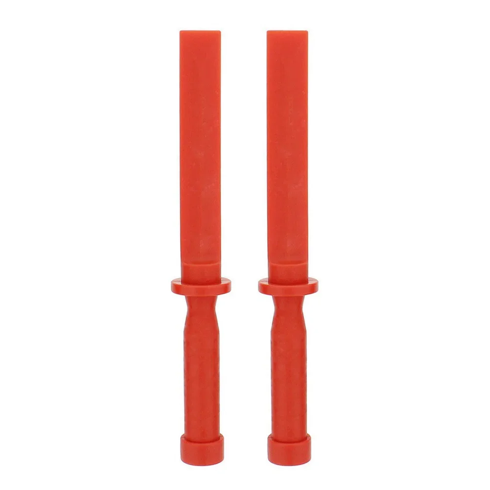 Essential Auto Trim Removal Kit 2pcs Non Scratch Plastic Chisel Scrapers for Car Door Panels and Interior Audio