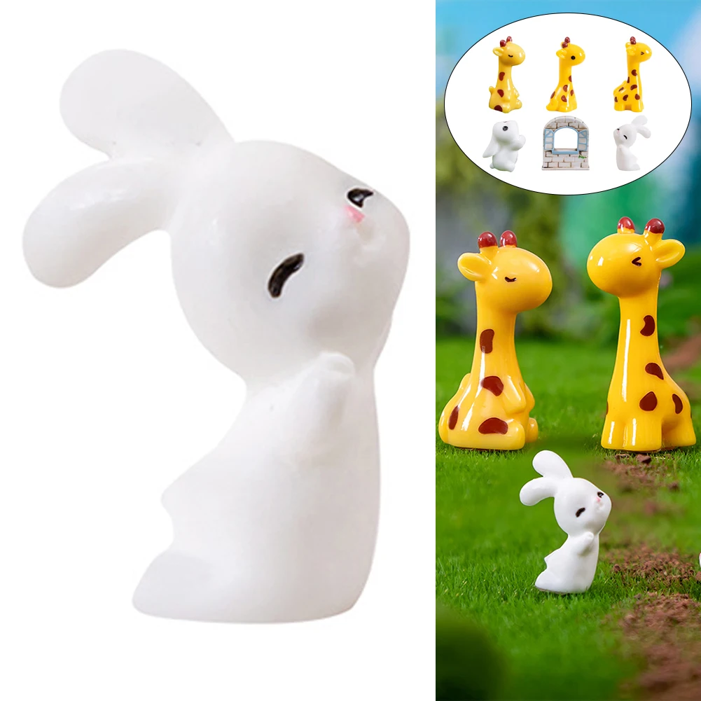 Space Colleagues Specifications Combination Ornament Design Rabbit Resin Decoration Giraffe Model Aesthetic Appeal