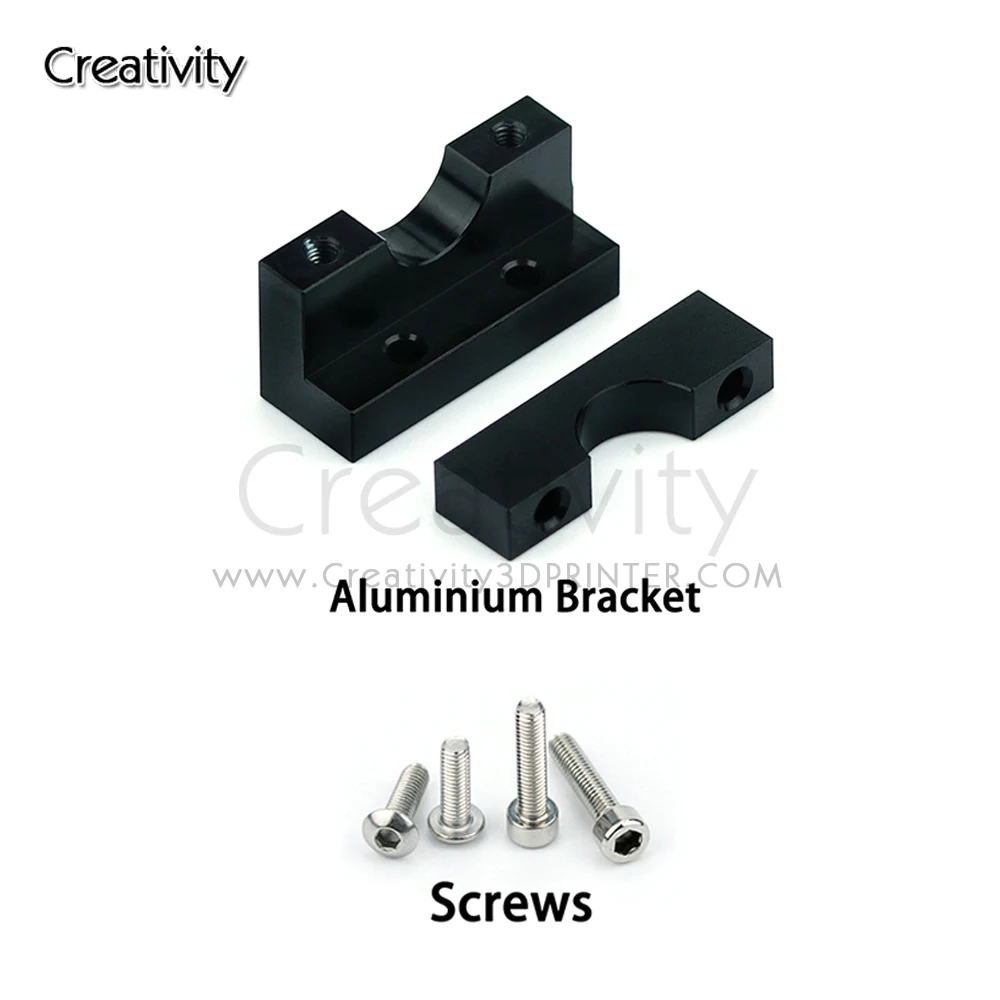 

Creativity V6 Hotend Fixed Block V6 Volcano Hot end Extruder Holder Mounting Bracket for 3D Printer Parts Ender-3 CR-10