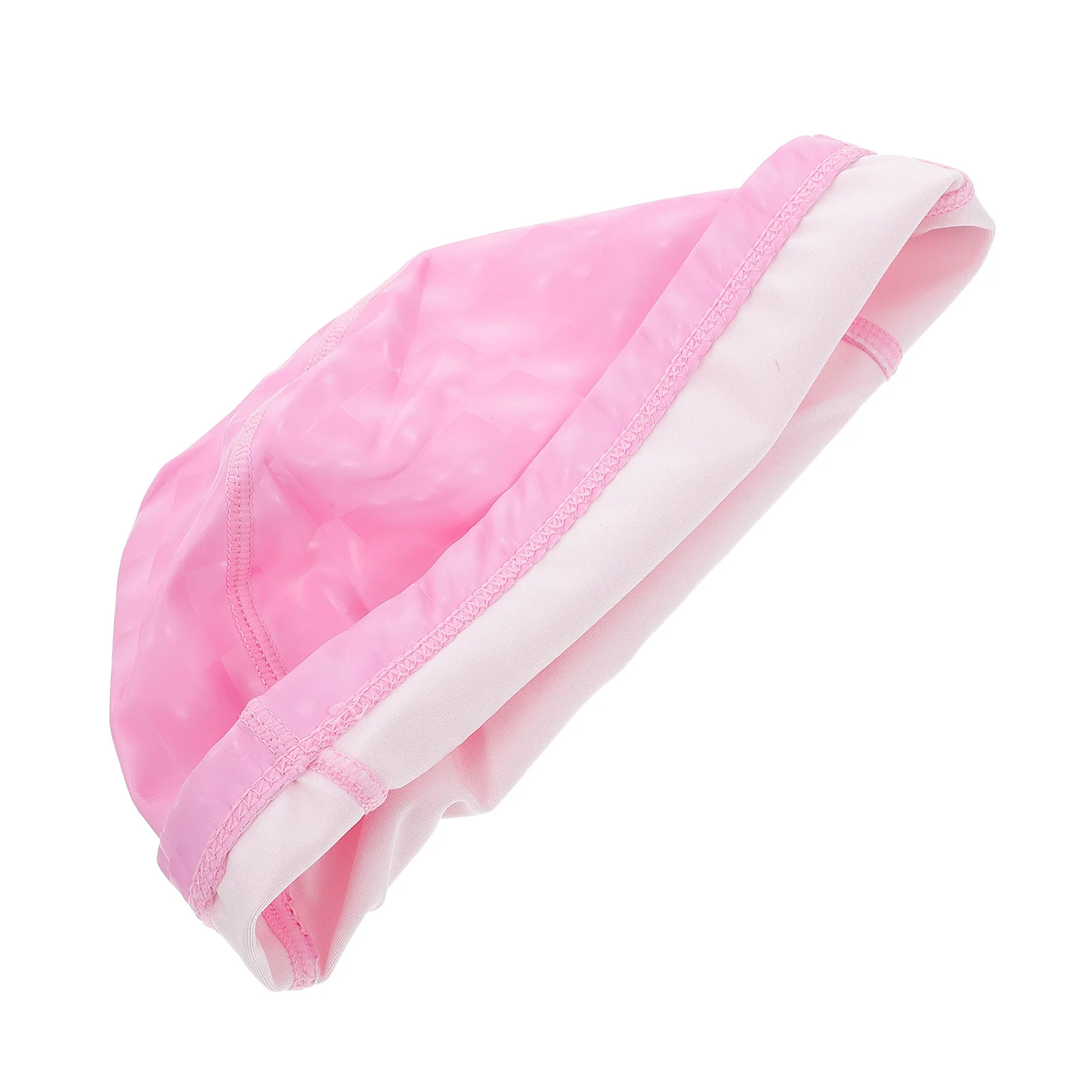 

Waterproof PU Adult Swim Cap Comfortable Lightweight Swimming Hat for Men Women Long Hair Protection Swim Hats