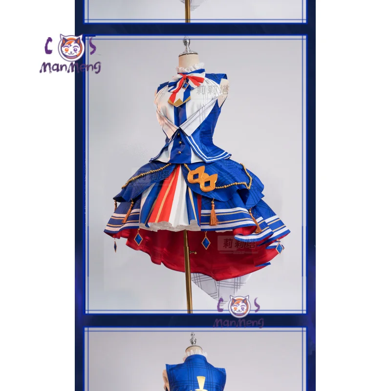 

Falulu аниме Pripara, карнавальный костюм, новое милое платье Лолиты для девочек, Хэллоуин, Рождество, милая женщина, полный комплект униформы Лолиты