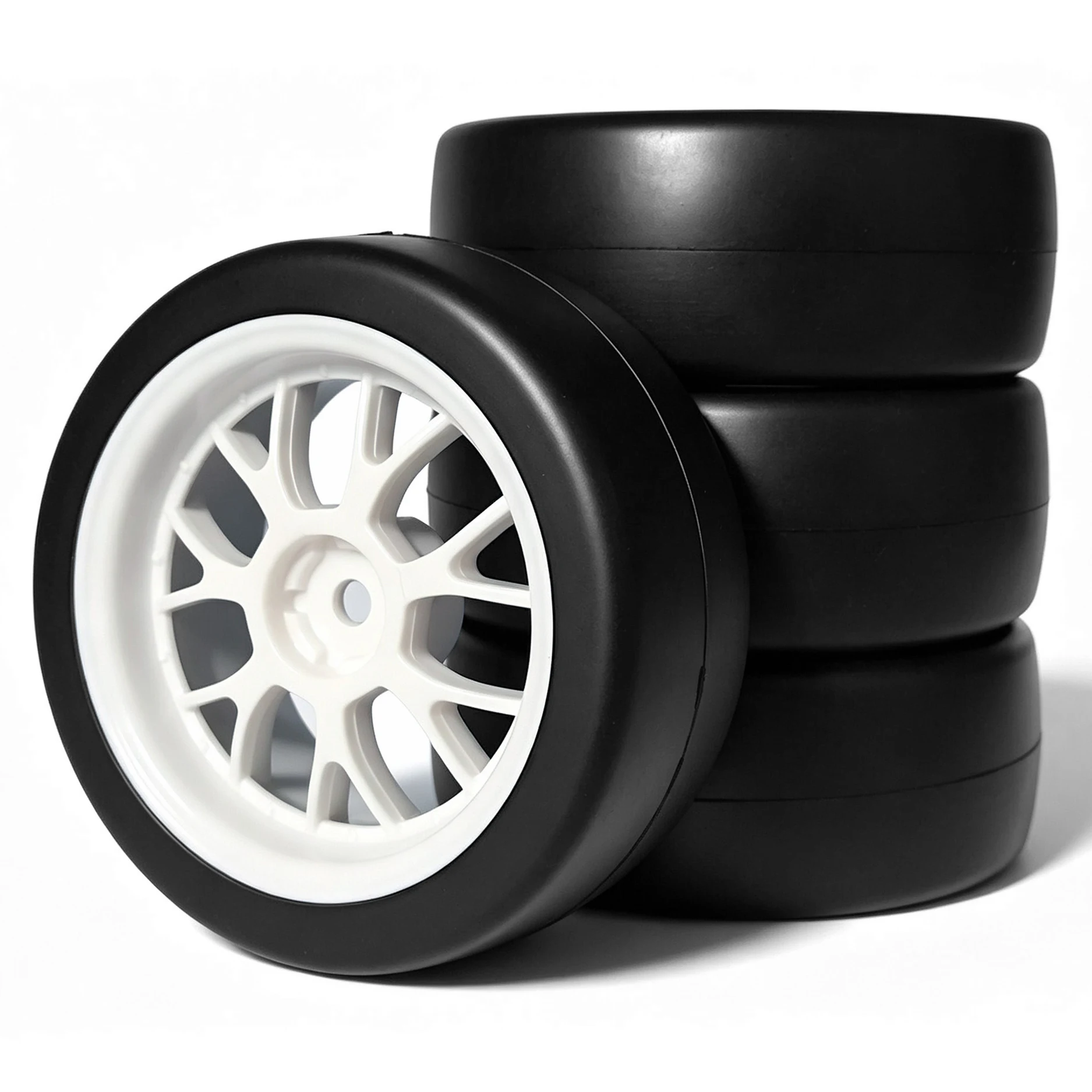 1/10 Drift Soft Tires 67mm Rally Tyres Racing Wheels 12mm Hex for RC Car Tamiya TT01 TT02 XV02 XV01 Traxxas HPI KYOSHO PTG2 A959