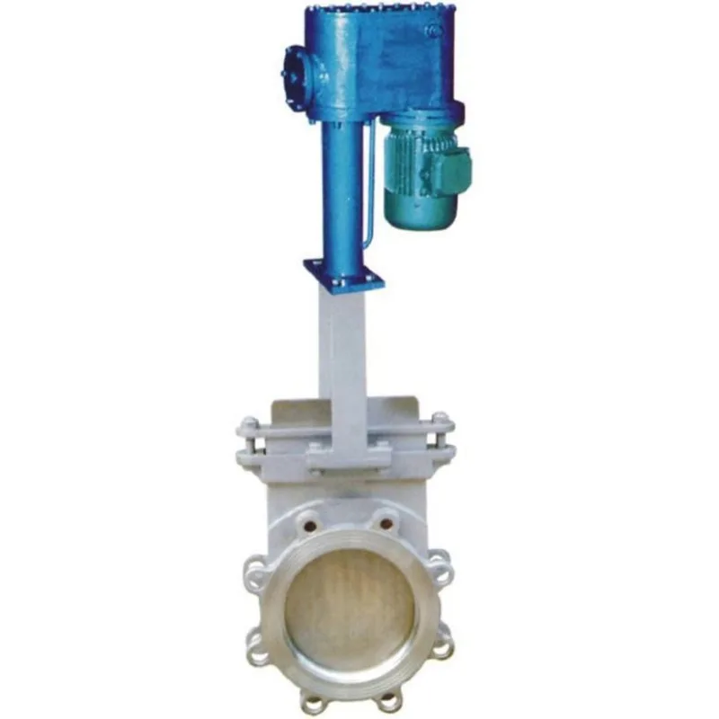 PZ273H-10C electric hydraulic gate valve DN200 hydraulic gate valve DN300 electric hydraulic slurry valve