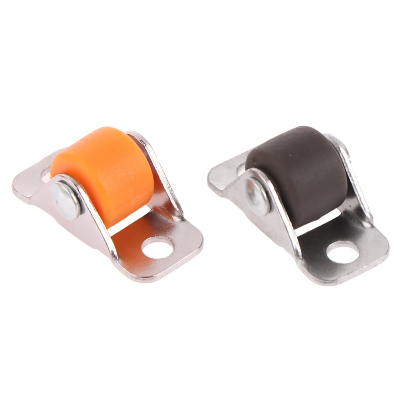 Straight Wheel Directional Casters Rubber Silent Hardware Storage Box Concealed Furniture Coffee Machine Tray Casters