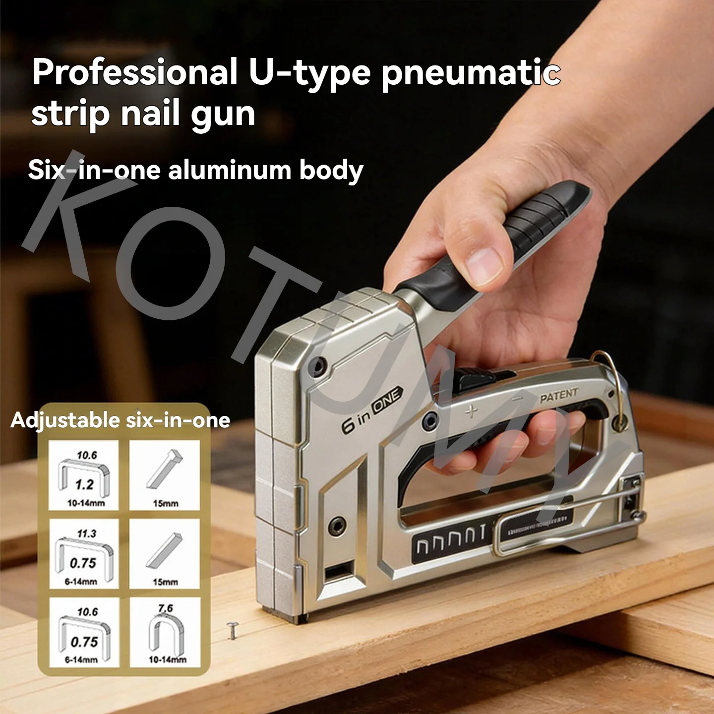 Manual Nail Gun Hand Staple Gun Kit for Woodworking Frame Staple Woodworking DIY Upholstery