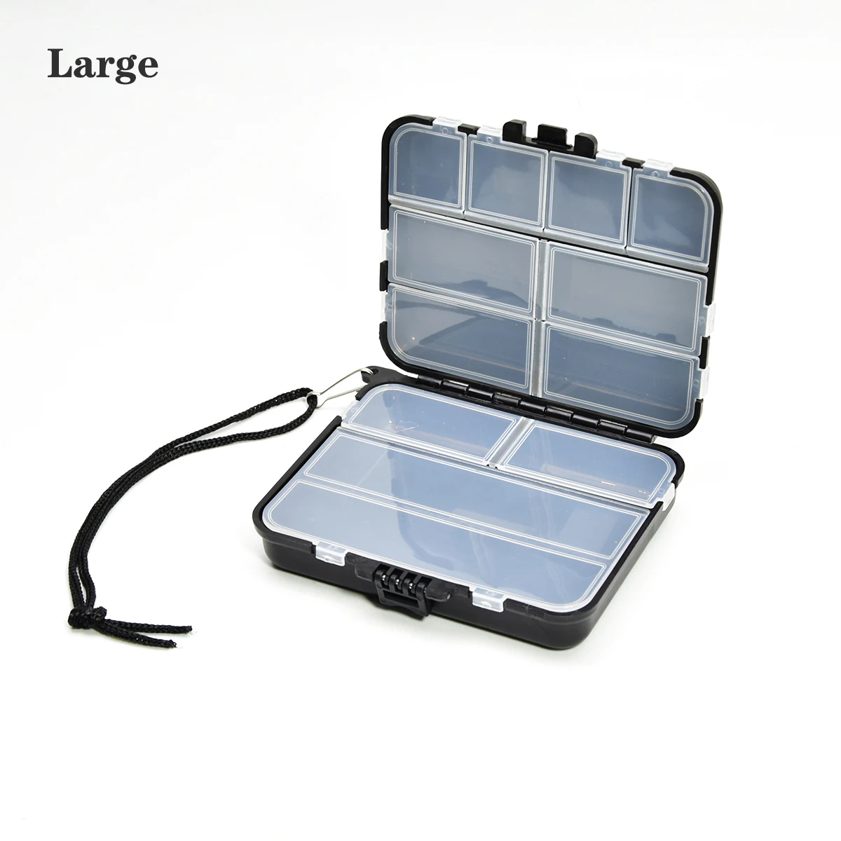 Lot De 2 Boîtes De Rangement Pour Accessoires De Pêche - Compartiments Modulables Étanches