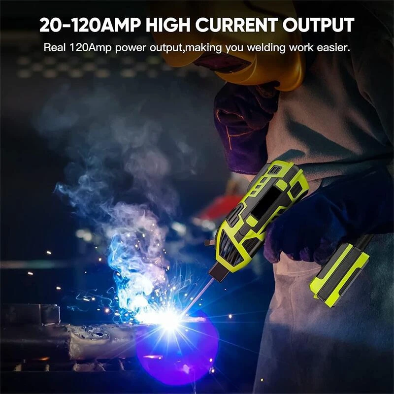Imagem -02 - Máquina de Solda Elétrica Portátil Soldador Ponto Integrado Soldadores de Arco Ferramenta de Equipamento de Solda Automática 110 v 220v