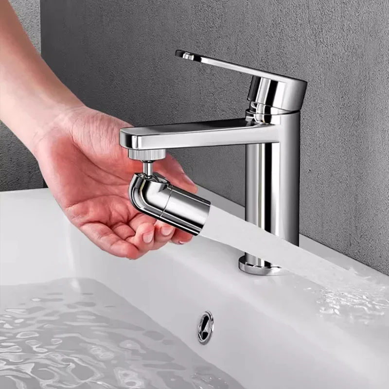 

Universal Rotation Extender Faucet Aerator Splash Filter Kitchen Washbasin Faucets Bubbler Nozzle Two Modes for Water Outlet