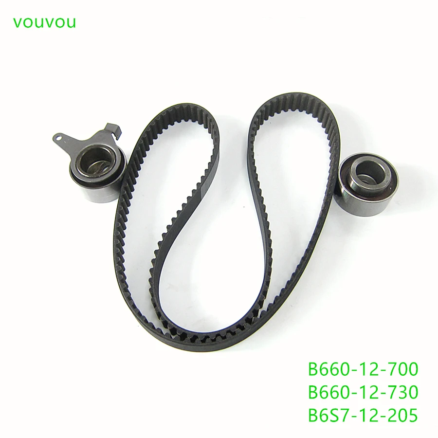 Car engine parts B6S7-12-205 timing belt tensioner idle pulley set for Mazda 323 1994-2001 BA 1. 6 1.8 MX-3 DOHC  MX-5 145YU22