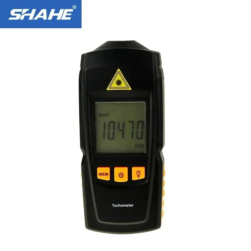 

SHAHE Digital Tachometer Electronic Tachometer With Laser Point Speed Measuring Instruments