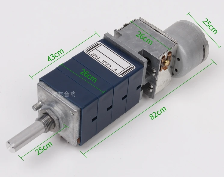 

Original Japanese Alps RK27 Four way Balance Motor Volume Potentiometer
