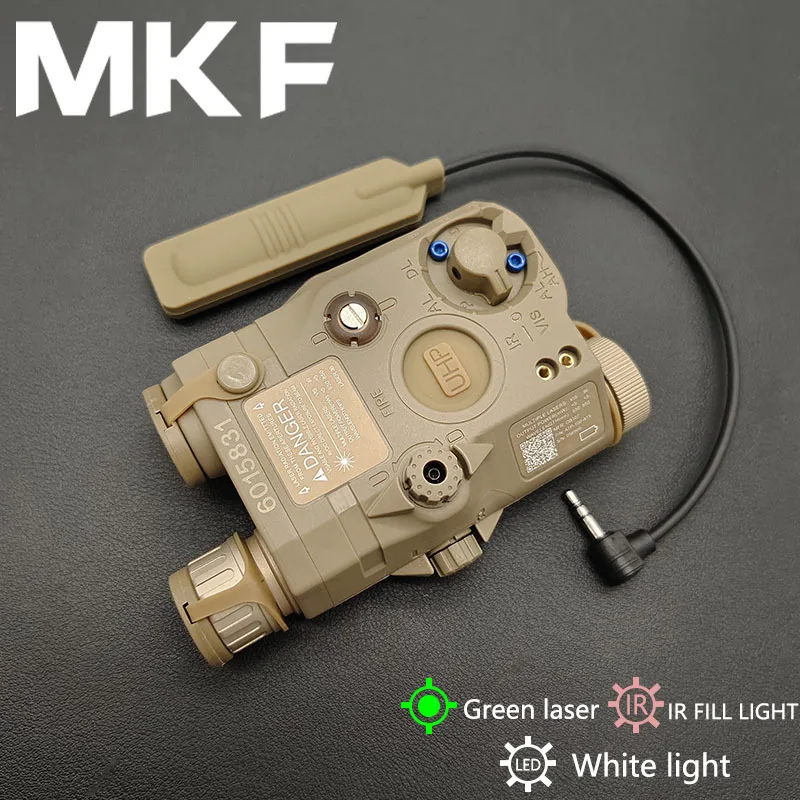 Airsoft PEQ-15 PEQ15 Tactische Rode laser Groene Laser IR Invullicht LED Strobe Jacht WapensScout Light Gericht Fit 20mm Rail PEQ
