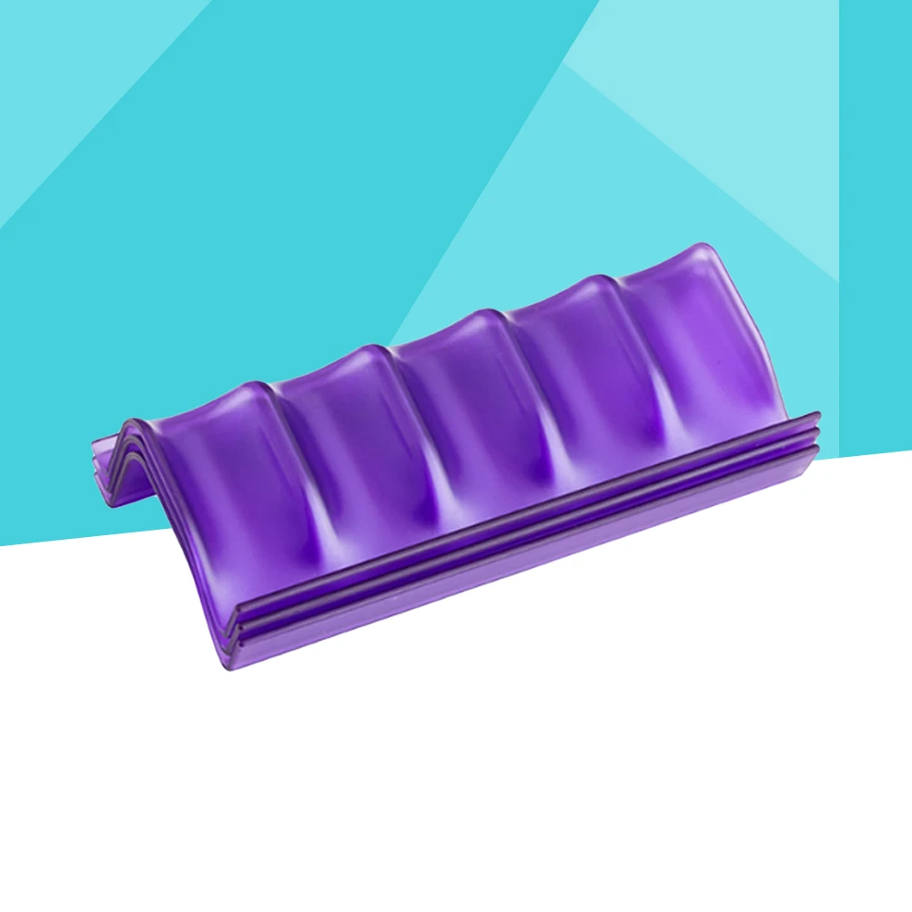 

Essential Oil Storage Rack Organiser Square Shelves Holder Organizer Purple for Drawer