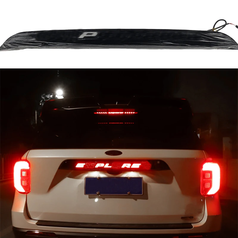 

Easy installation fit for ford explorer 2020 with signal light can tail light Car Dynamic led Tailgate trim