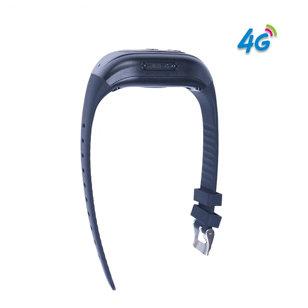 Bracelet de suivi GPS 4G pour personnes âgées, localisateur intelligent avec détection de chute, bouton SACSOS, appel d'urgence, 1000mAh, traqueur étanche