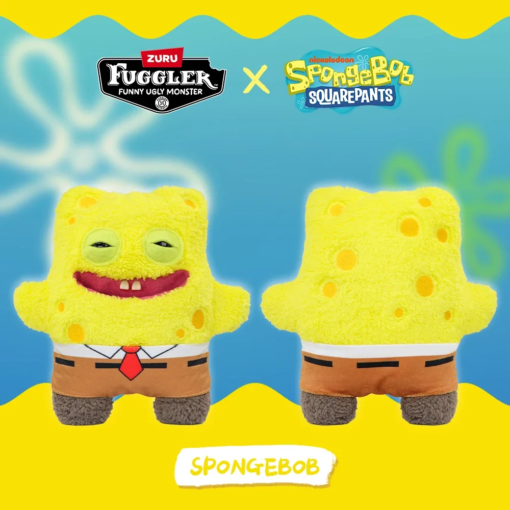 Fuggler Originele Lelijke Monster Tand Spongebob Squarepants Knuffel 22 cm Gevulde Anime Gift Lelijke Monster Knuffels 22 cm Gift