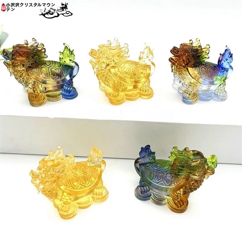 methode-ancienne-verre-dragon-tortue-ornement-tete-dragon-tortue-argent-tortue-bureau-crts-maison-entree-bureau-decoration