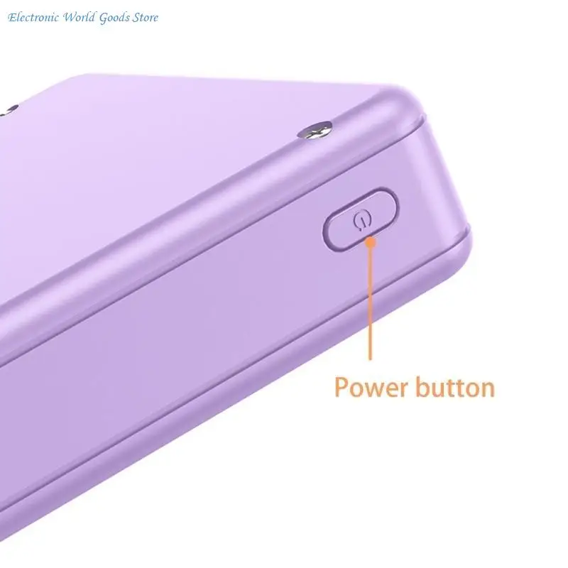 A3PD 18650 Battery Storage Box with Color Case 22.5W For Fast Charging QC3.0 Rechargeable Removable Power Rack