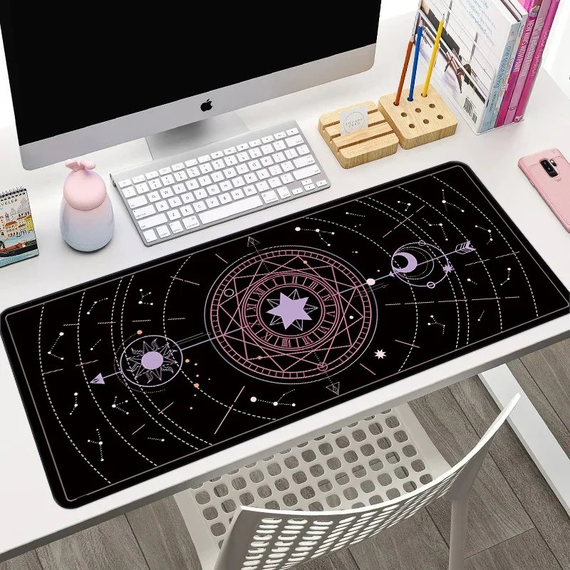 Magic Star Array Mouse Pad New Large Computer Office Game Table Mat XXL Rubber Anti-slip Gaming Keyboard Mousepad Long Desk Pads