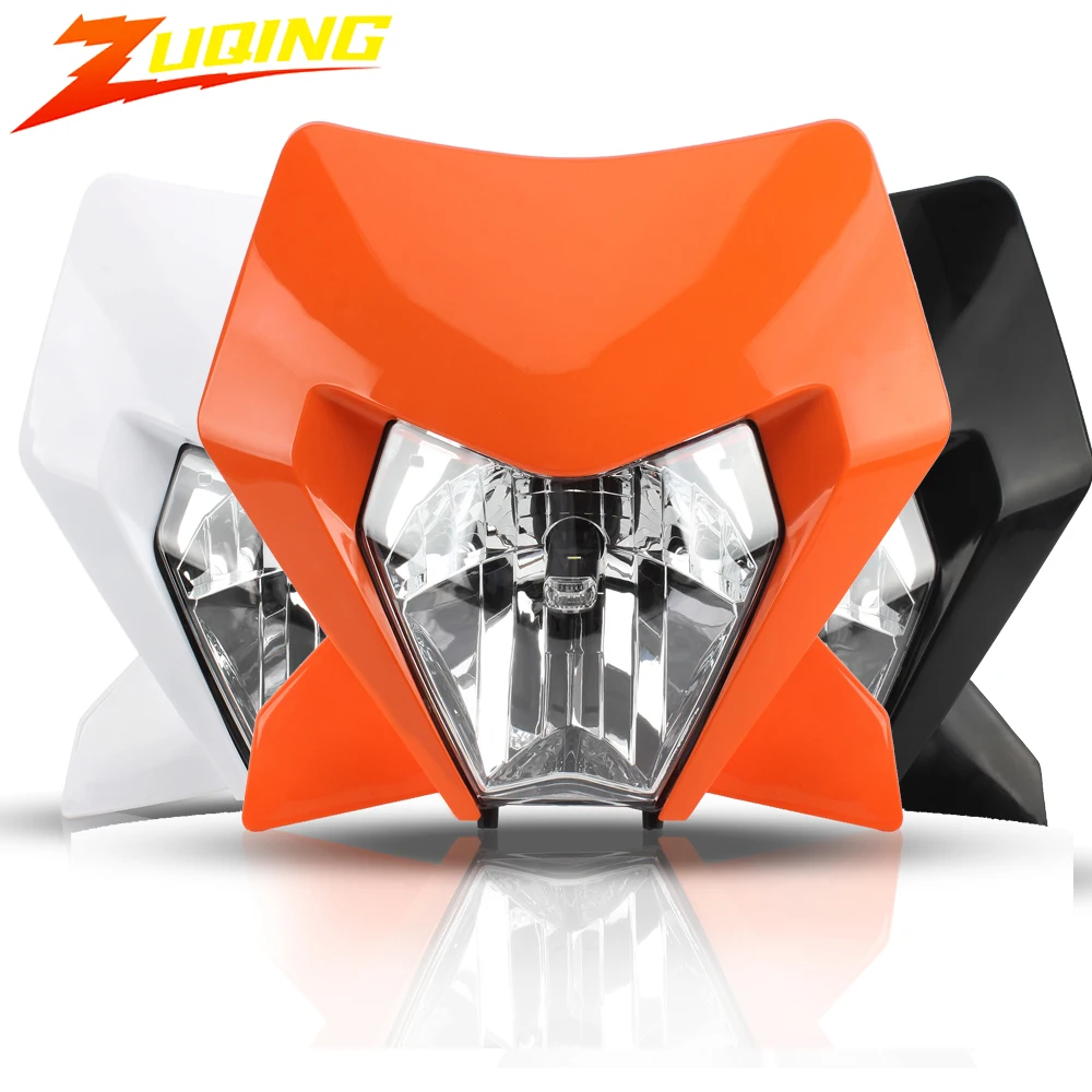 

For KTM EXC XC SX XCW EXCF SXW SXF 125-500 2024 Motorcycle Dirt Pit Bike Headlight Headlamp Light Enduro Motocross Accessories