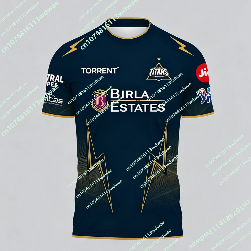 New New 2026 IPL Gujarat Titans Cricket Team Jersey Indian Men's Casual Sports 3D Print Adult  For Family Boys Fans Cricket Jerseys - Aliexpress Deal