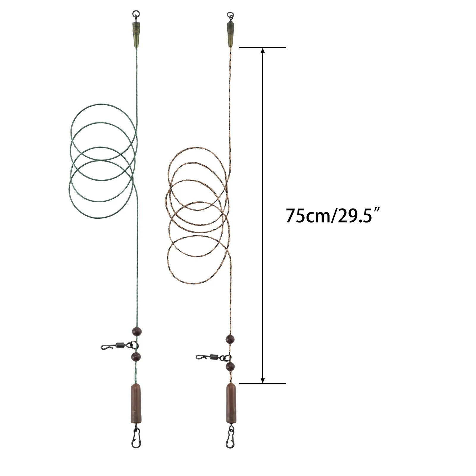 Leadcore Leader Aparejo Helicóptero con PE trenzado y giratorio - imagen 5
