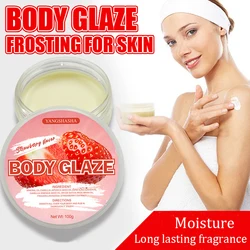 Fruit Body Butter Tight Moisturizing Fragrance Body Cream Peach Strawberry Body Moisturizing Milk Body Skin Care 6 Fragrances