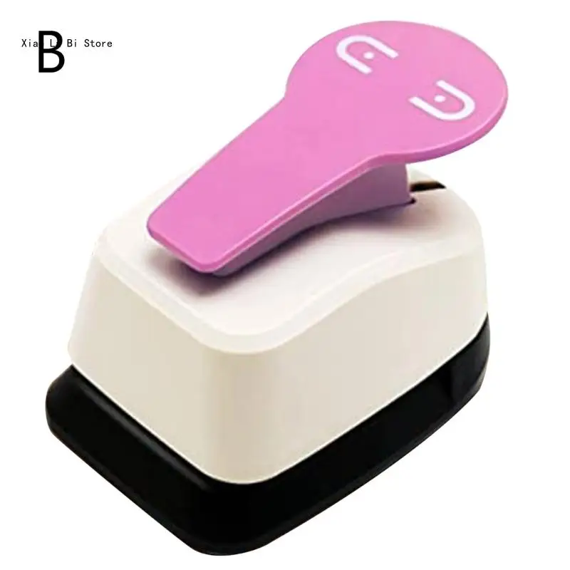 Convenient Paper Cutter Hole Round Cutter Durable DIY Embossing Punches Earring Card Punche for DIY Projects