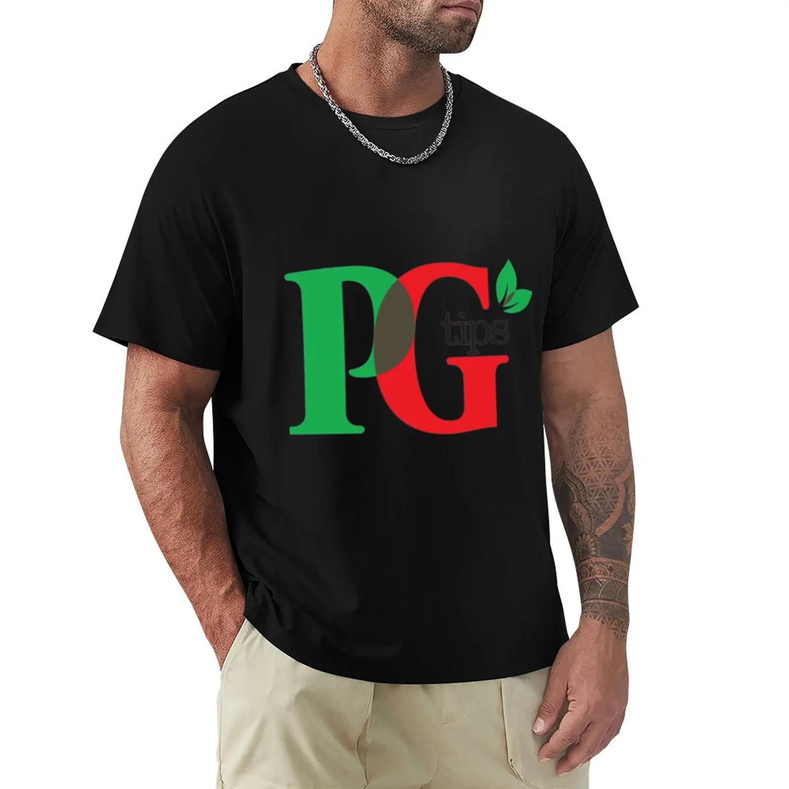 

PG tips T-Shirt anime clothes valentines clothes tshirts personalised Men's t-shirt