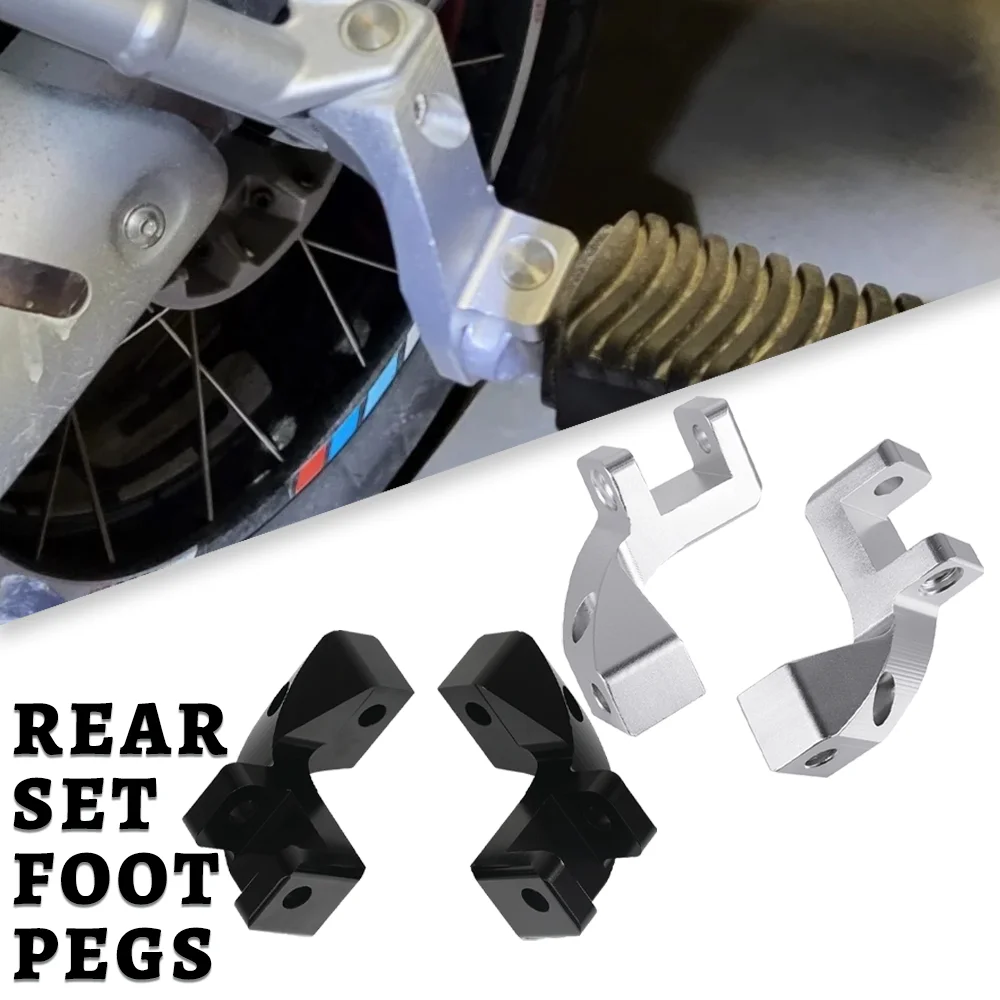 

Motorcycle For BMW R1250GS R1200GS LC ADV R 1200 1250 GS Adventure S1000XR CNC Passenger Footrest Relocation Rear Set Foot Pegs