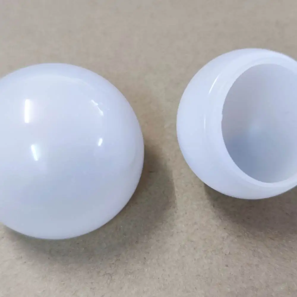 PC Diffuser Lampshade For LED Point Source Bulb Mirror Lamp Replacement Cover Durable Lighting Parts Milky White