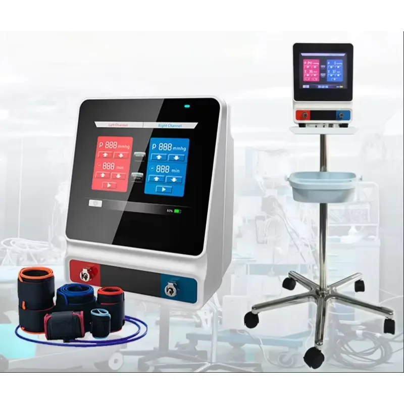 CE Certified Dual-Channel Automatic Pneumatic Tourniquet System for Limb Surgery with Disposable Cuffs
